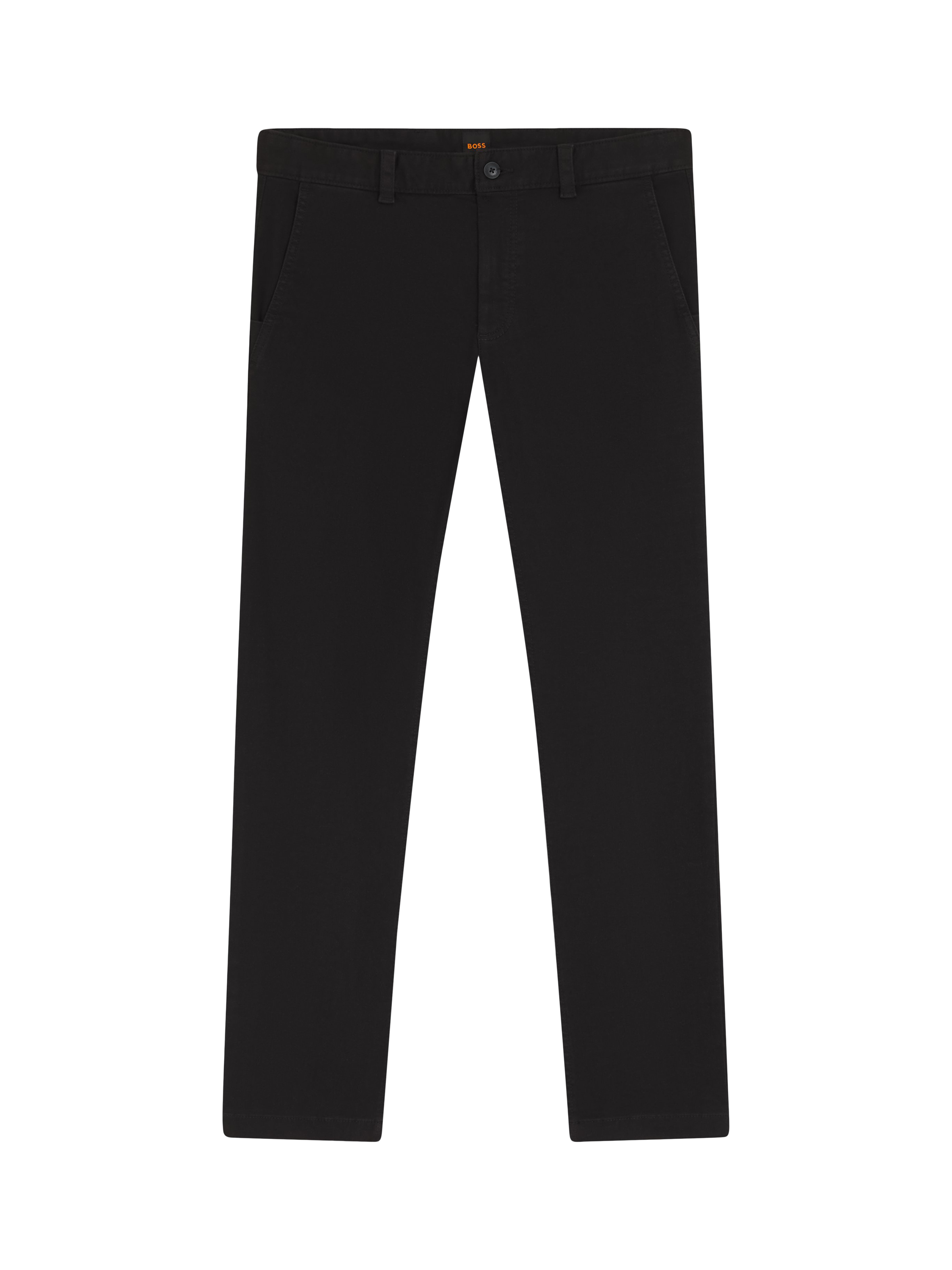Product image 4 of 5, which shows HUGO BOSS BOSS Soft Motion Cotton Blend Chinos, Black, 32R
