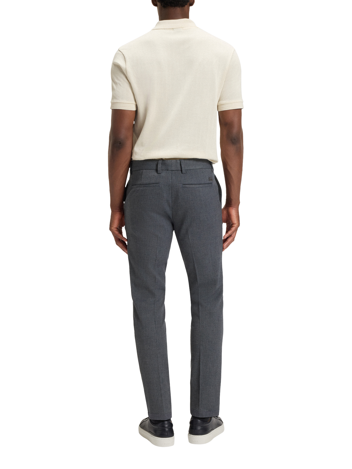 Product image 2 of 6, which shows BOSS Slim Fit Chinos, Dark Blue, 34R