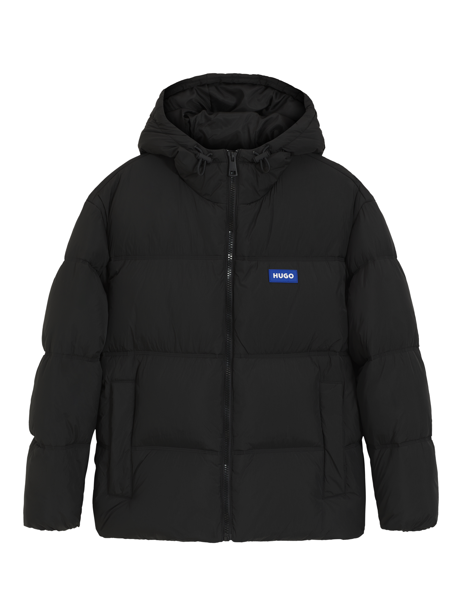Product image 4 of 6, which shows HUGO Puffer Jacket, Black, S