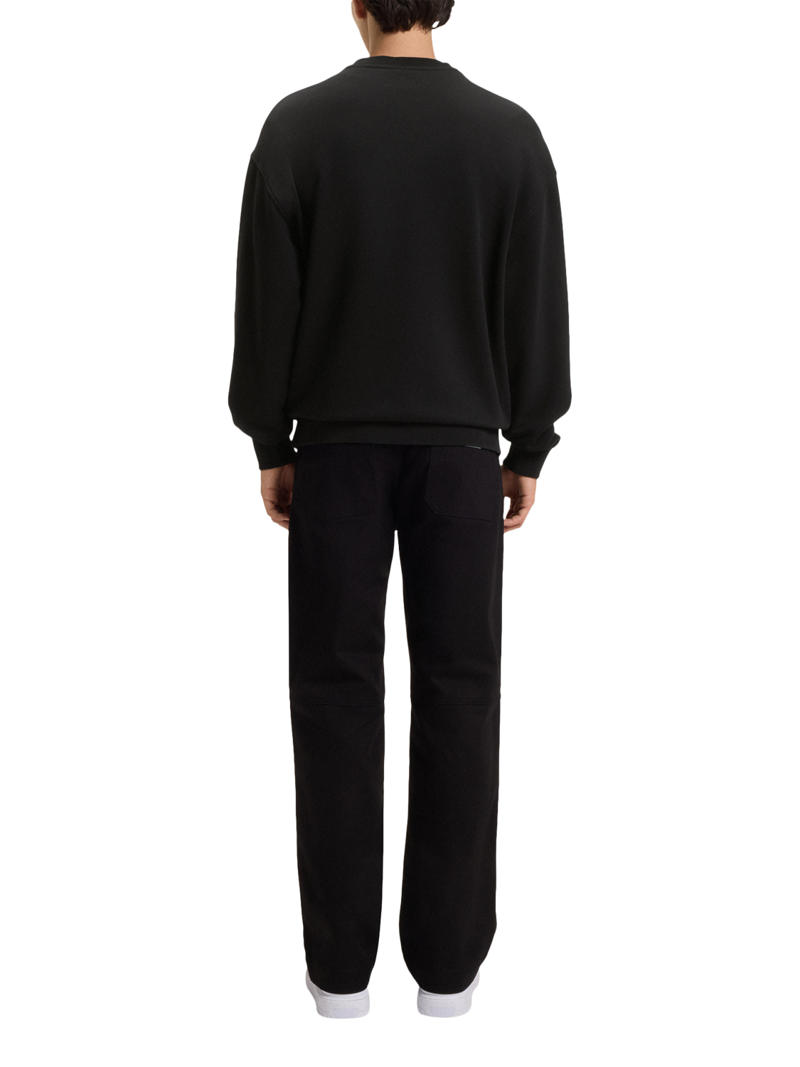 Product image 2 of 5, which shows HUGO BOSS Logo Sweatshirt, Black, XS