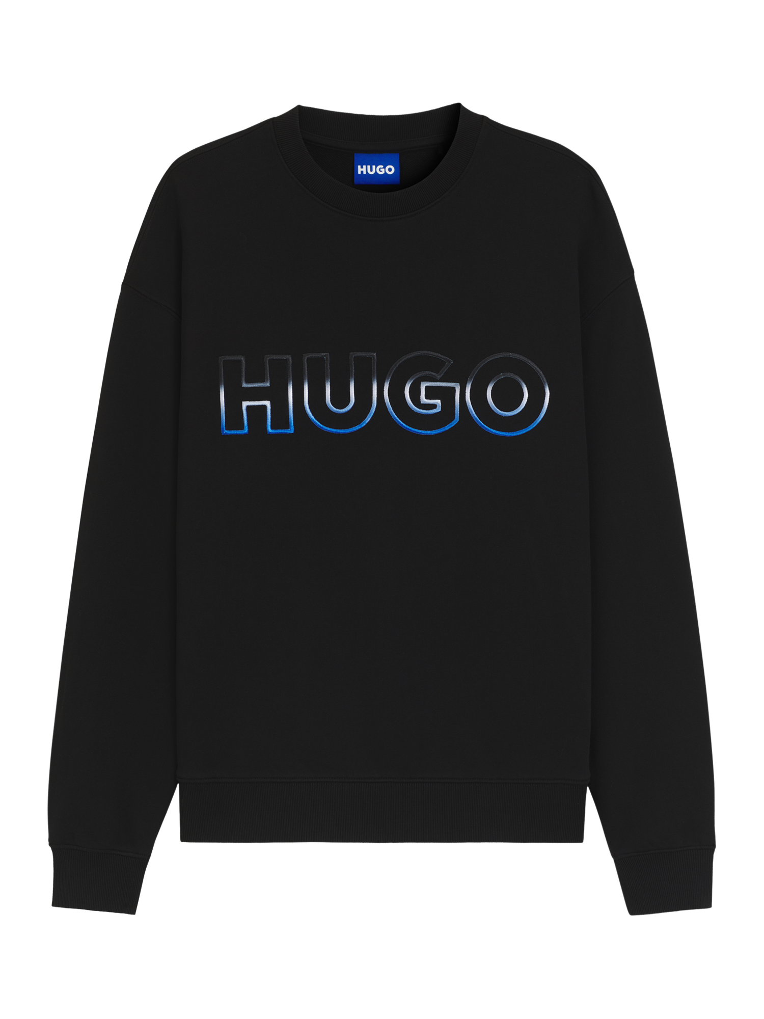 Product image 4 of 5, which shows HUGO BOSS Logo Sweatshirt, Black, XS