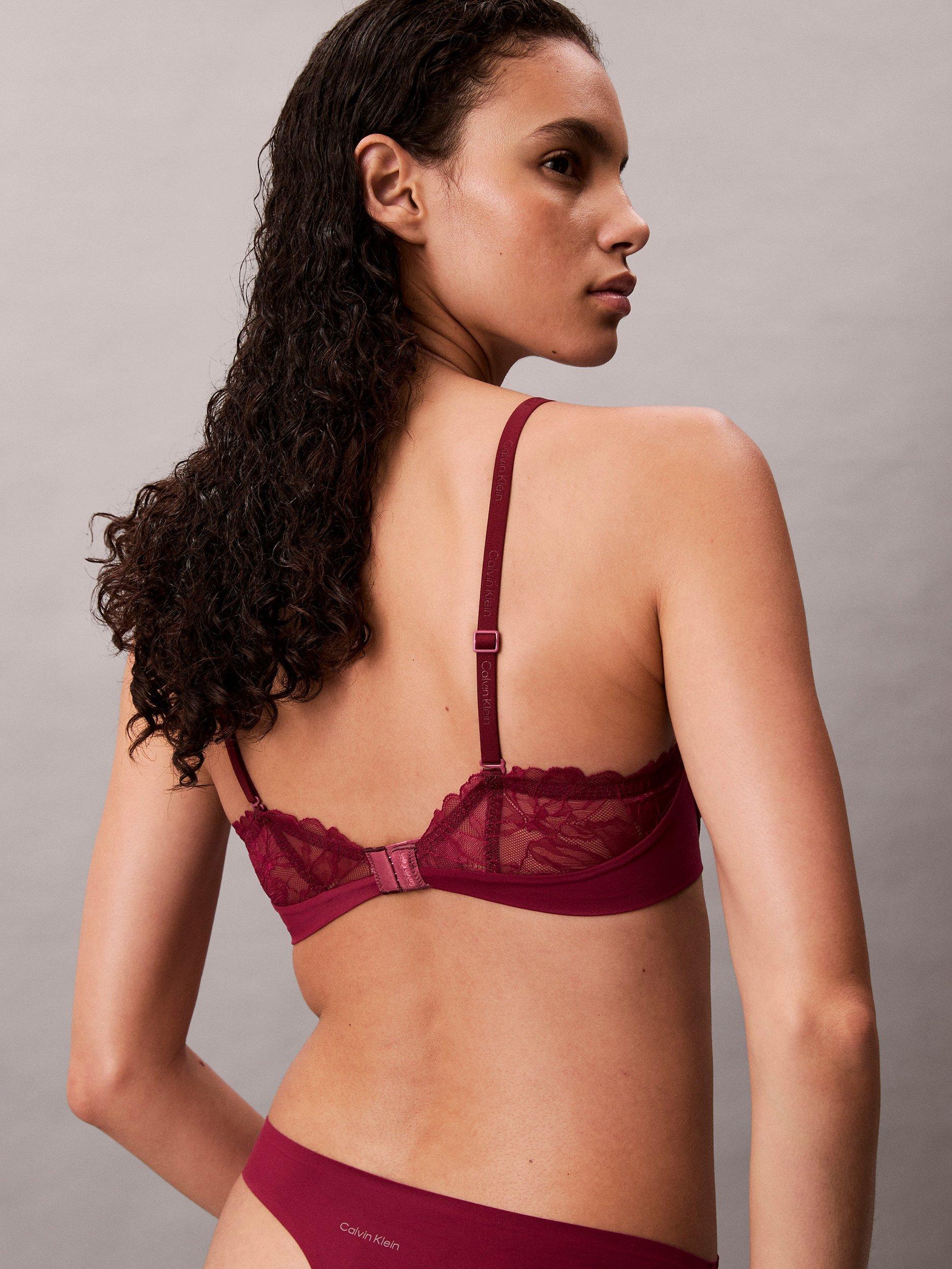 Product image 2 of 5, which shows Calvin Klein Perfectly Fit Lightly Lined Full Coverage Bra, Alluring Pink, 36A