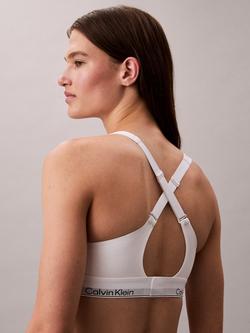 Calvin Klein Icon Cotton Modal Lift Bralette - view 2, White