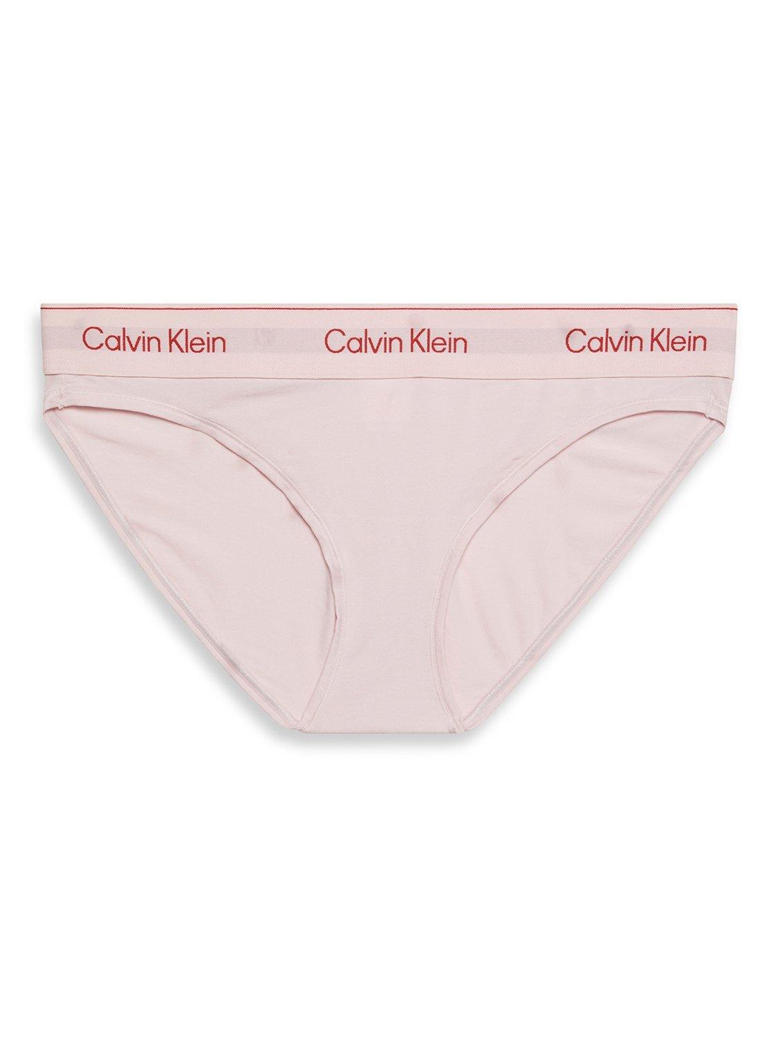 Product image 7 of 7, which shows Calvin Klein Icon Cotton Modal Bikini Knickers, Potpourri, S