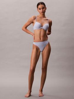 Calvin Klein Perfectly Fit Thong, Casual Blue, Casual Blue