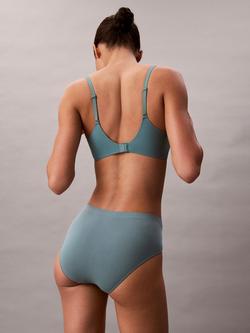 Calvin Klein Perfectly Fit Demi Bra - view 2, Slate Turquoise