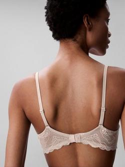 Calvin Klein Sensual Stretch Lace Plunge Bra, Dreamscape - view 2, Dreamscape