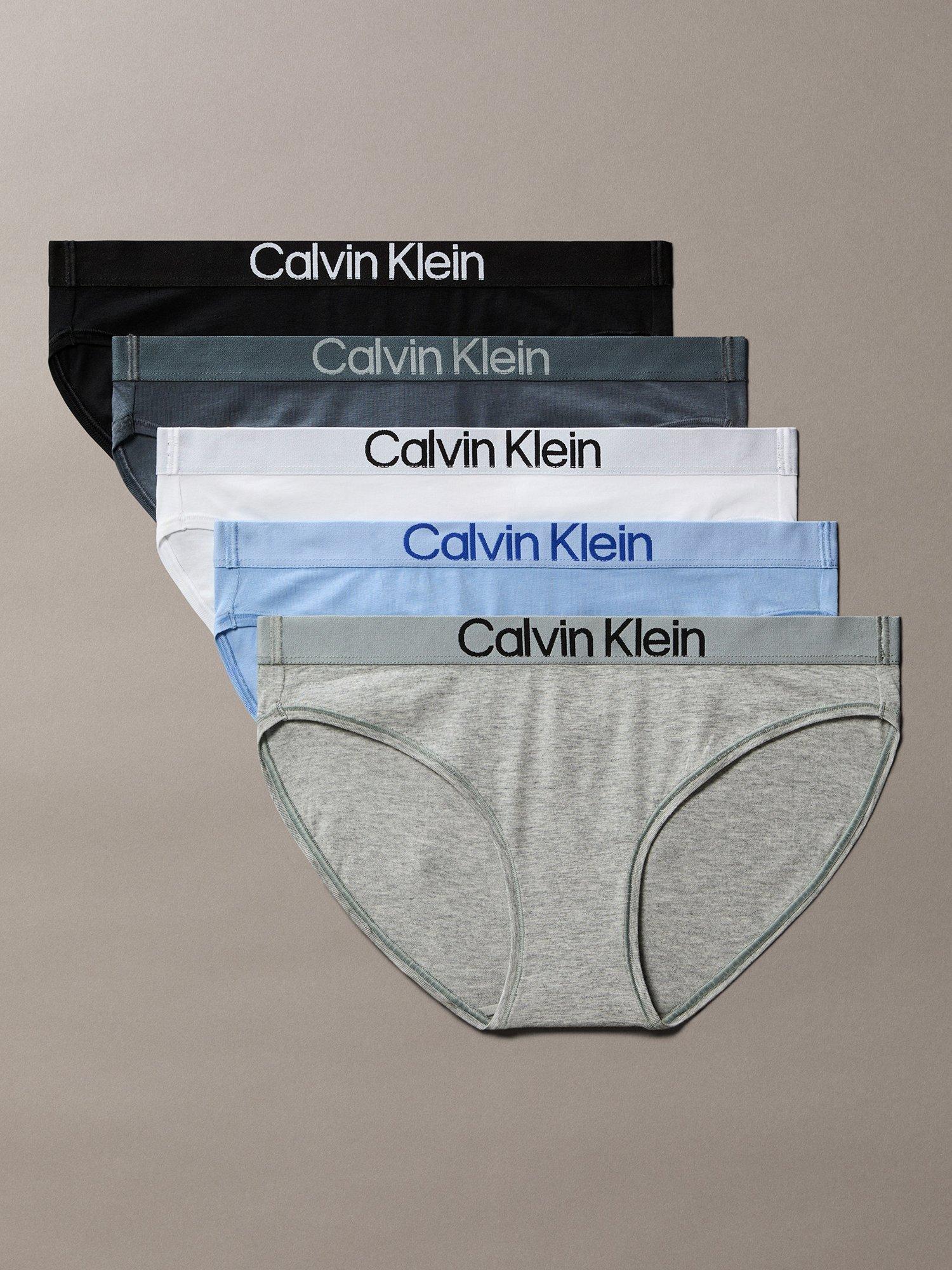 Calvin Klein Maximum Comfort Bikini Knickers, Pack of 5, Multi