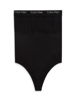 Calvin Klein Icon Shapewear Bodysuit, Black, Black