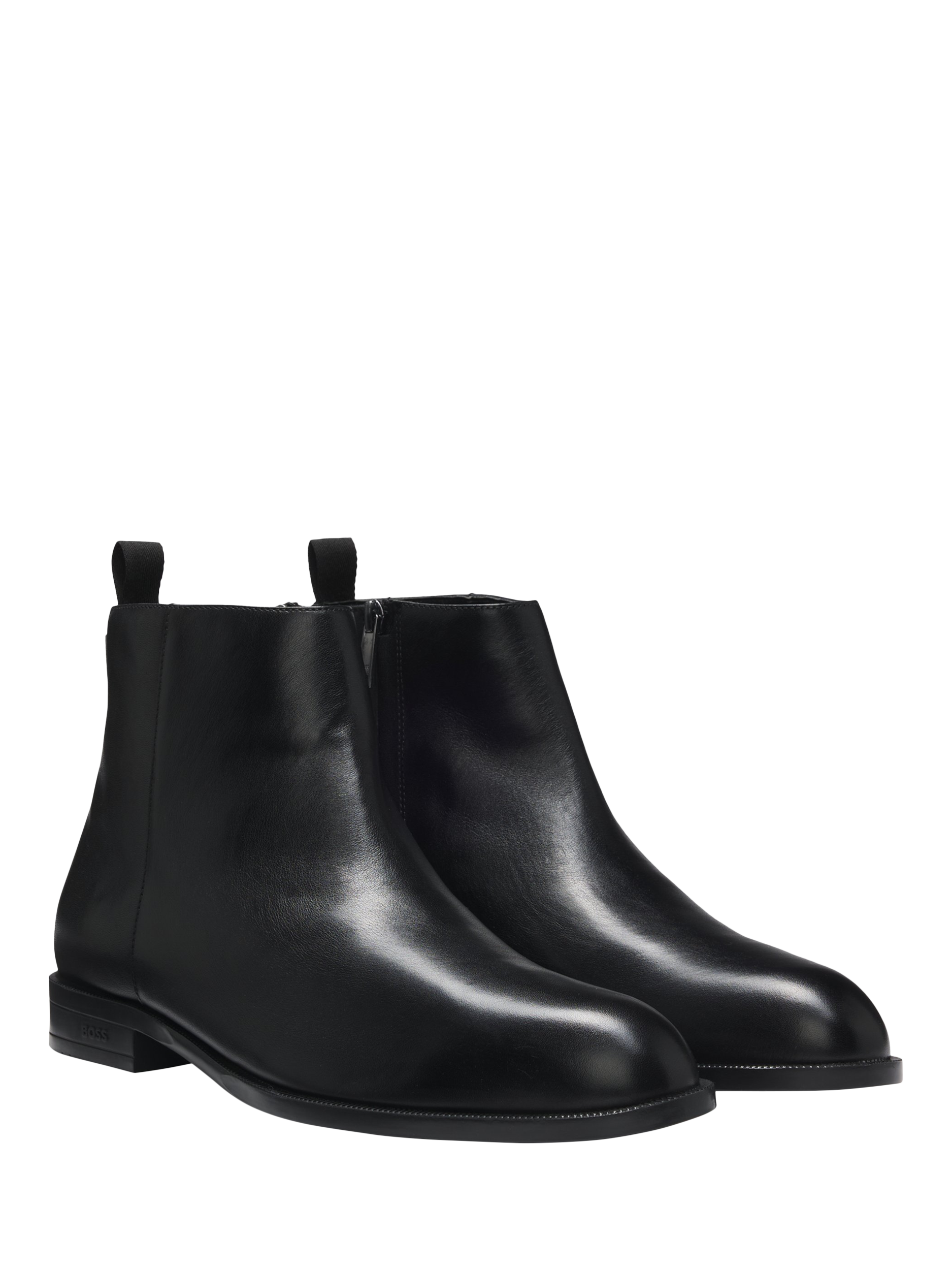Product image 3 of 4, which shows HUGO BOSS BOSS Tayil Leather Ankle Boots, Black, 10