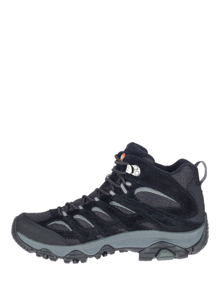 Merrell Moab 3 Mid GTX Waterproof Hiking Shoes, Black/Grey - view 2, Black/Grey