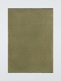 John Lewis Plain New Zealand Wool Rich Rug, Avocado