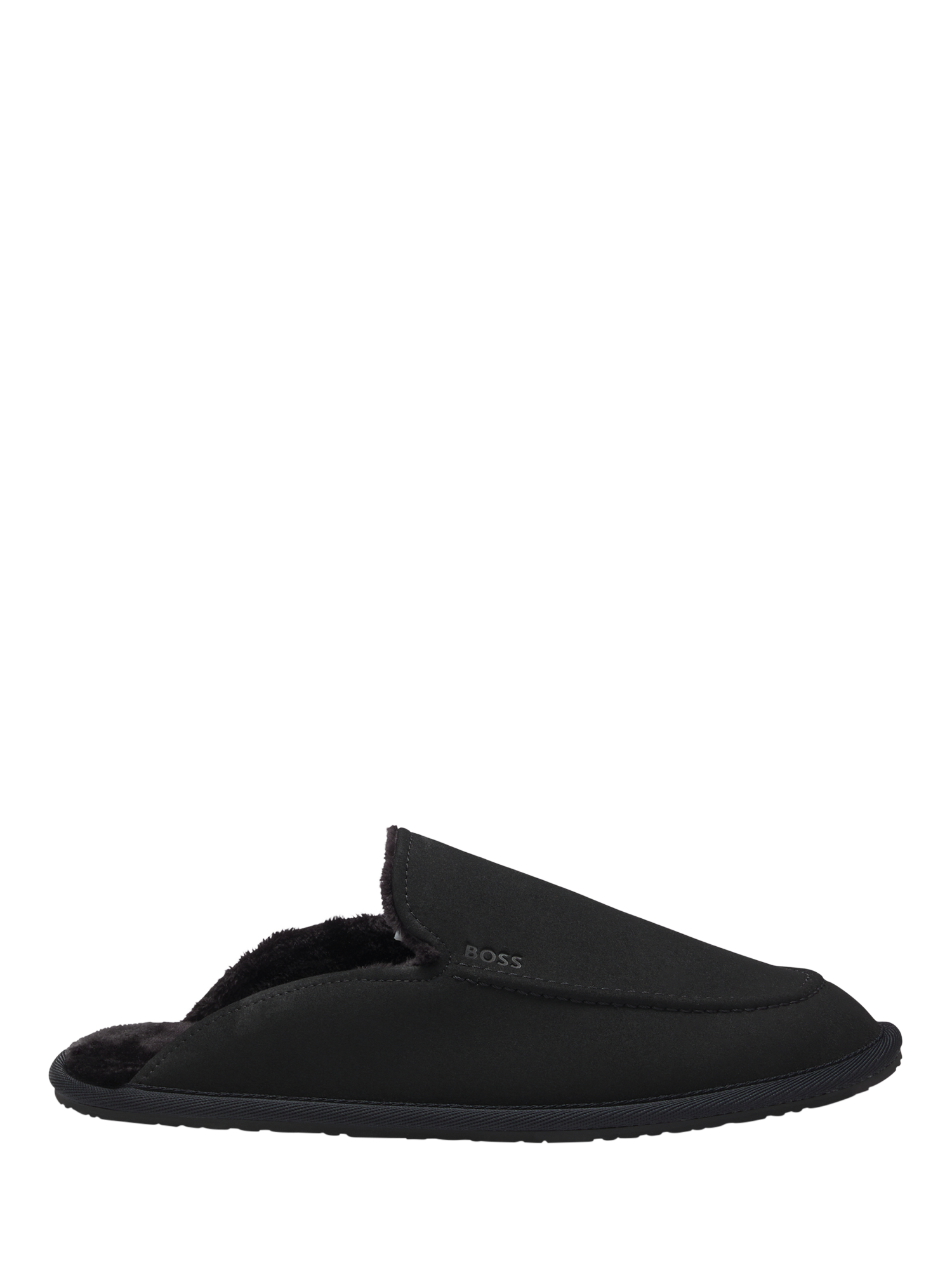 Product image 1 of 5, which shows HUGO BOSS BOSS Home Slippers, Black, 10