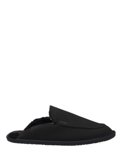 HUGO BOSS BOSS Home Slippers, Black, Black