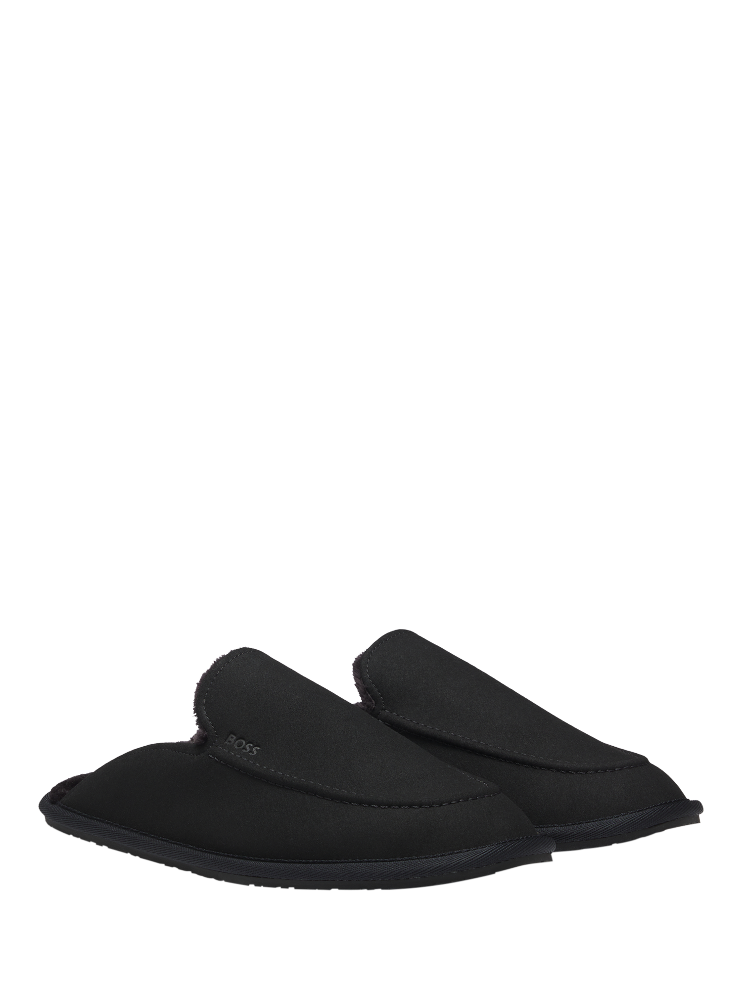 Product image 4 of 5, which shows HUGO BOSS BOSS Home Slippers, Black, 10