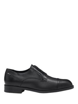 HUGO BOSS BOSS Tayil Leather Derby Shoes, Black, Black