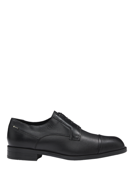 HUGO BOSS BOSS Tayil Leather Derby Shoes, Black, Black