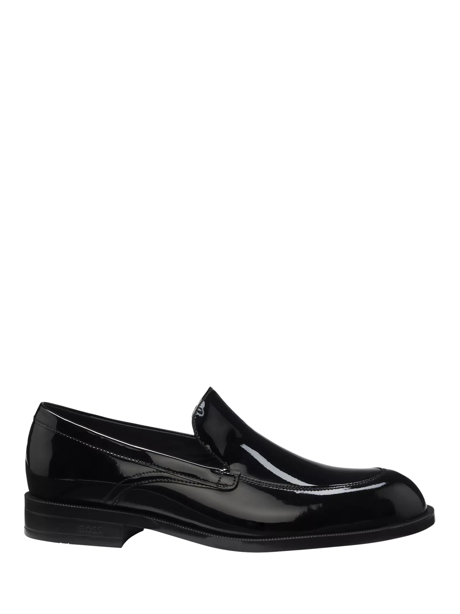 HUGO BOSS BOSS Tayil Slip On Patent Leather Shoes, Black
