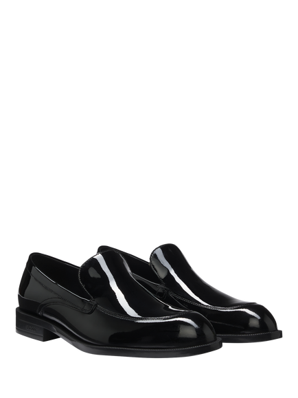 HUGO BOSS BOSS Tayil Slip On Patent Leather Shoes, Black - view 2, Black
