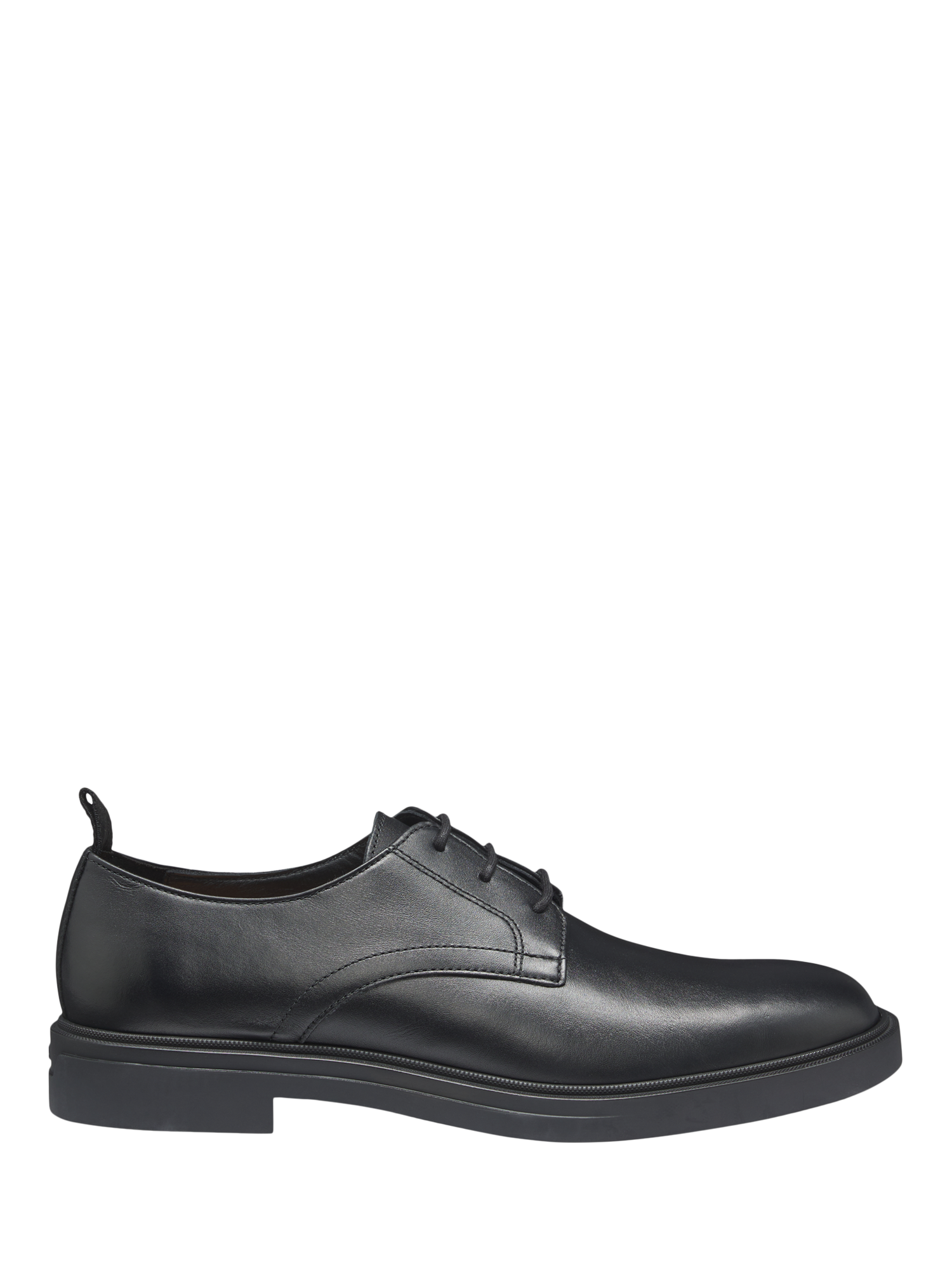 Product image 1 of 5, which shows HUGO BOSS BOSS Leather Derby Shoes, Black, 8