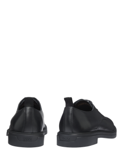 HUGO BOSS BOSS Leather Derby Shoes, Black - view 2, Black