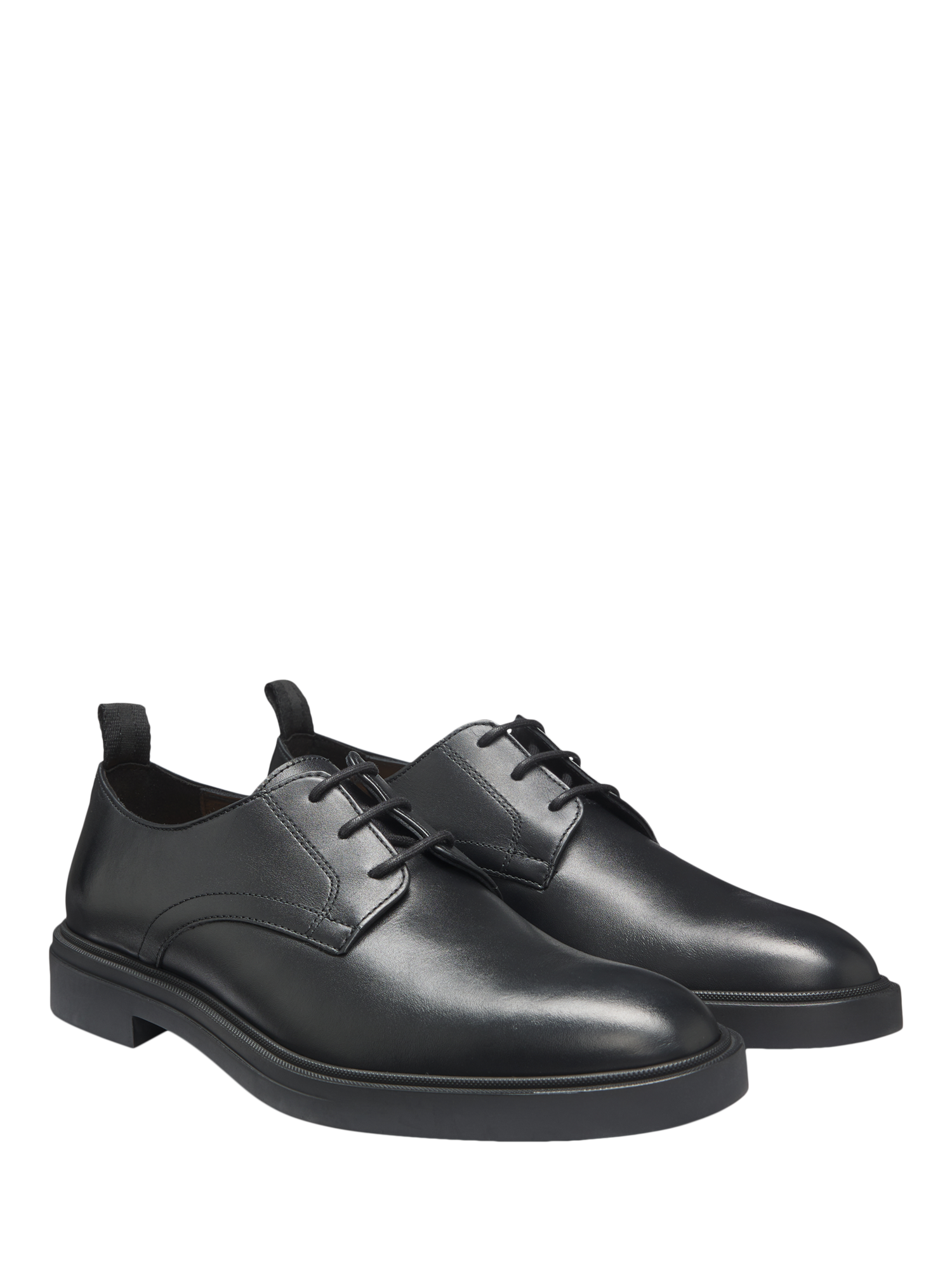 Product image 4 of 5, which shows HUGO BOSS BOSS Leather Derby Shoes, Black, 8