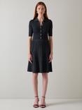 L.K.Bennett Carrie Sparkle Dress, Black