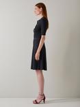 L.K.Bennett Carrie Sparkle Dress, Black