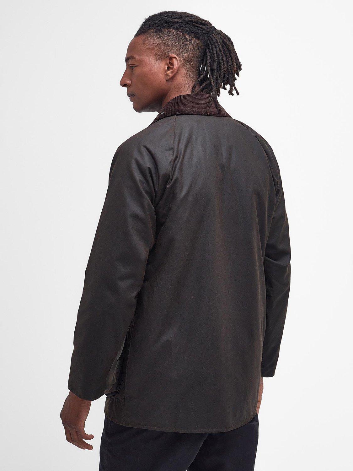 Product image 2 of 11, which shows Barbour Classic Beaufort Waxed Cotton Jacket, Olive, 52