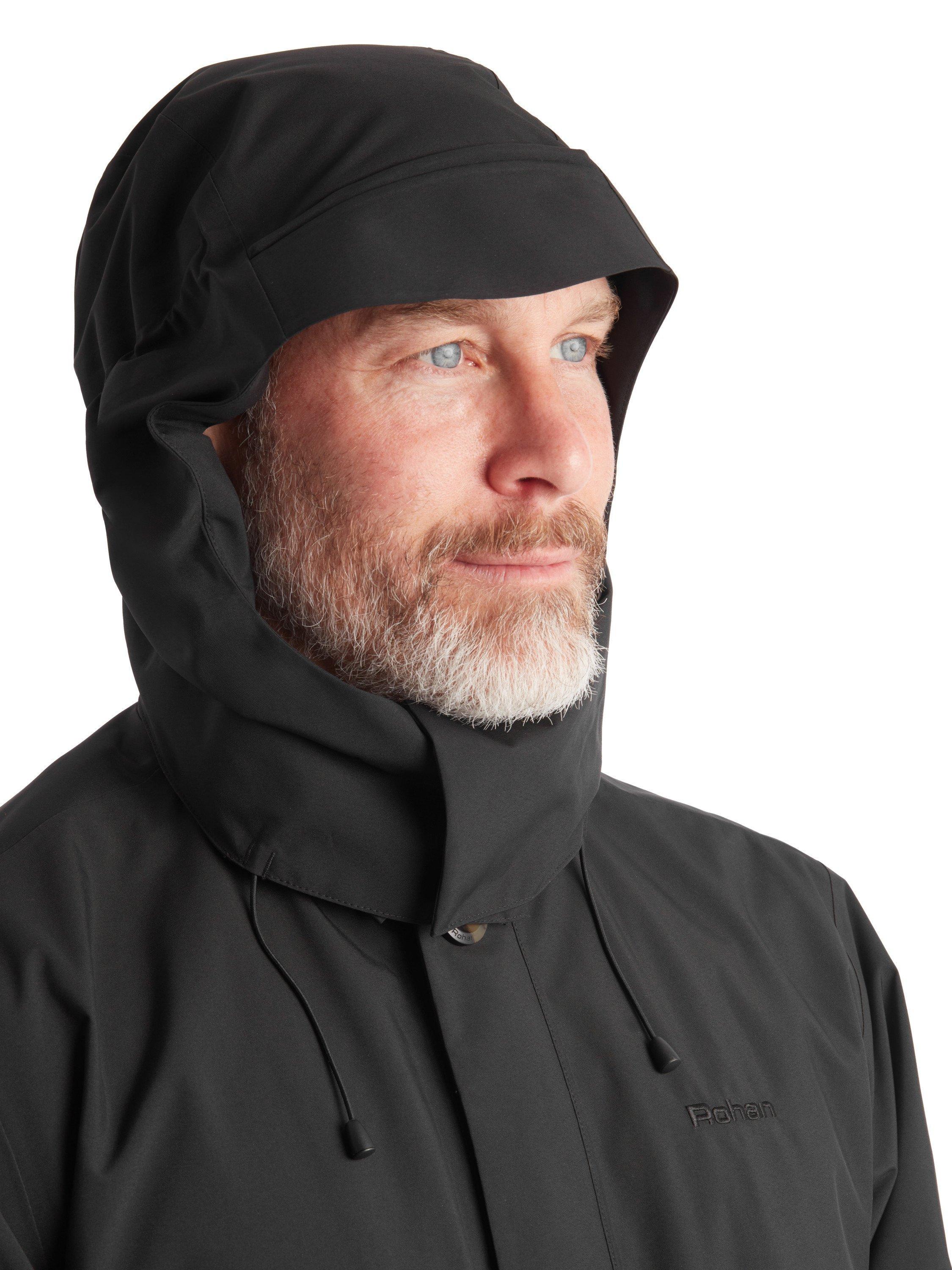 Product image 6 of 8, which shows Rohan Men's Serein Waterproof Mac, Black, S