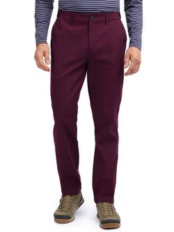 Rohan Men's District Chinos Lightweight Stretch Trousers, Cayenne Purple, Cayenne Purple