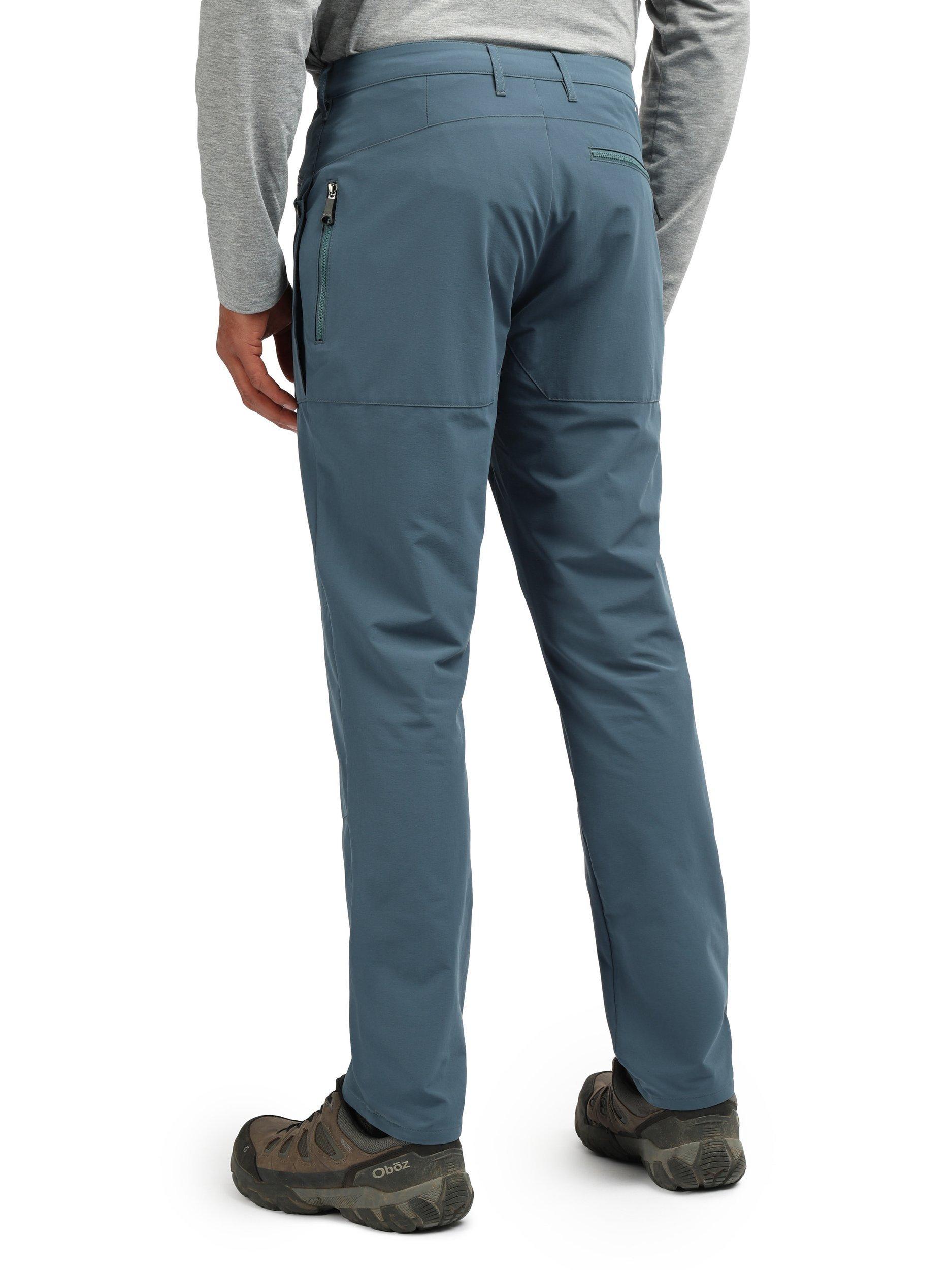 Product image 2 of 5, which shows Rohan Men's Stretch Bags Trousers, Steel Blue, 30S