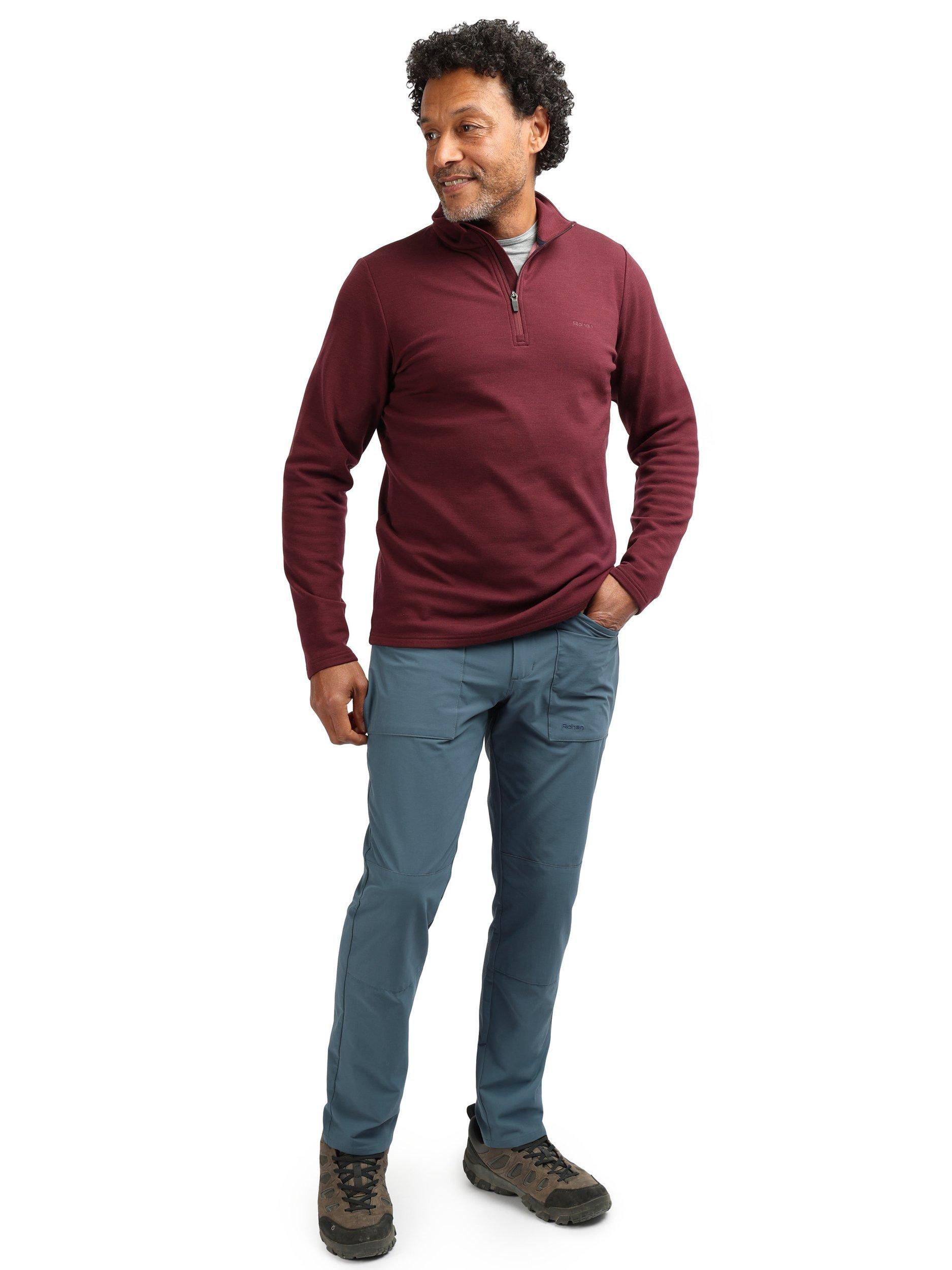 Product image 4 of 5, which shows Rohan Men's Stretch Bags Trousers, Steel Blue, 30S