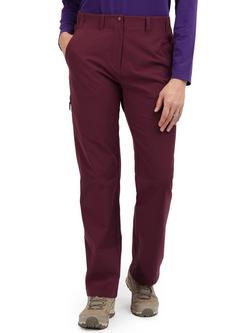 Rohan Women's Roamers Walking Trousers, Cayenne Purple