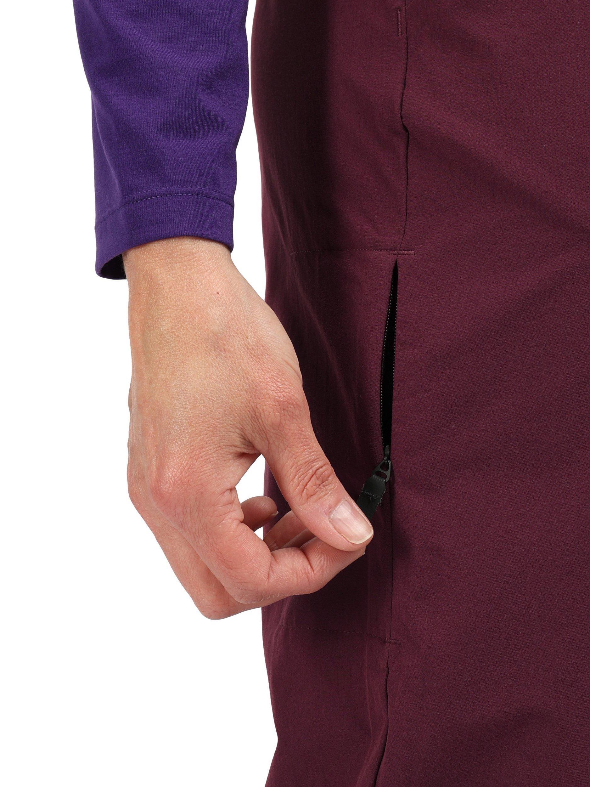 Product image 4 of 6, which shows Rohan Women's Roamers Walking Trousers, Cayenne Purple, 8S