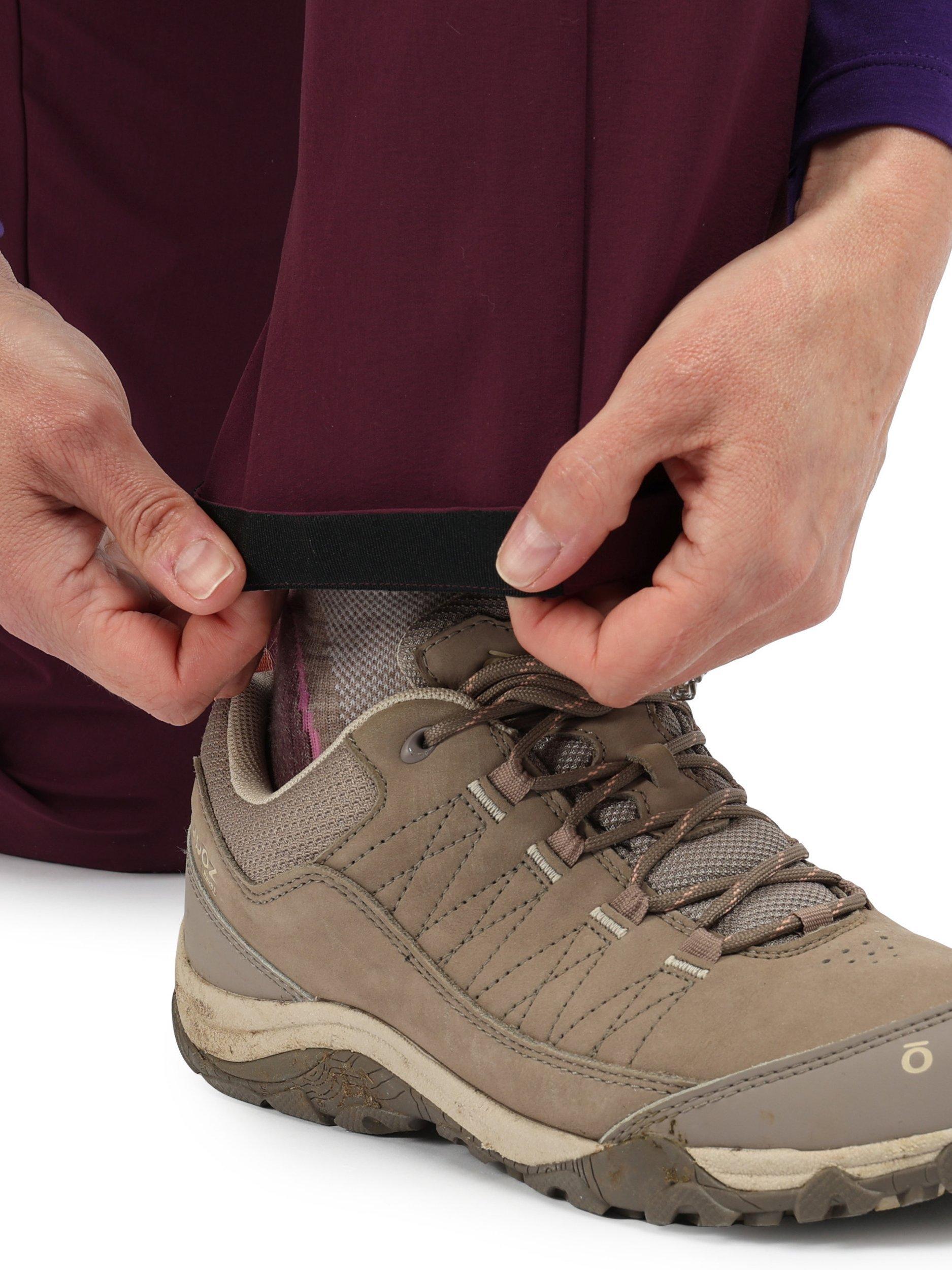 Product image 6 of 6, which shows Rohan Women's Roamers Walking Trousers, Cayenne Purple, 8S