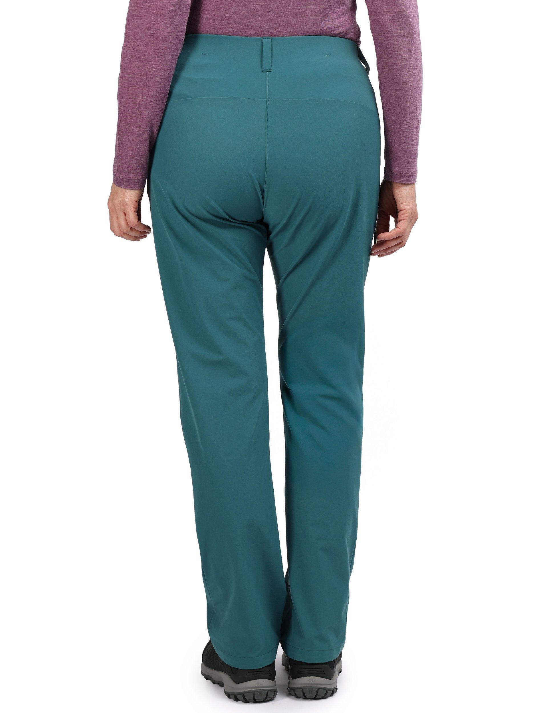 Product image 2 of 7, which shows Rohan Women's Roamers Walking Trousers, Pacific Green, 8S