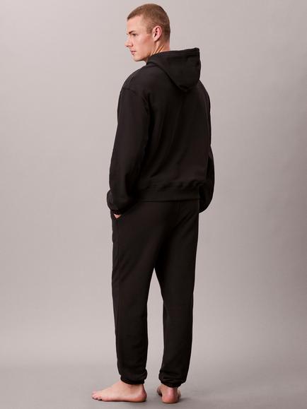 Calvin Klein Cotton Terry Joggers, Black - view 2, Black