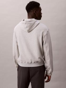 Sweat Homme John Lewis – Gris, 1/4 Zippé, Taille L – Mélange Coton (56% Coton, 44% Polyester)