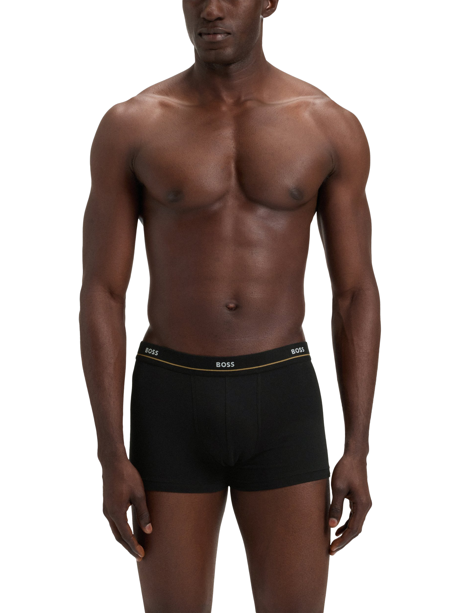Product image 2 of 5, which shows HUGO BOSS BOSS Cotton Trunks, Pack of 5, Multi, XXL