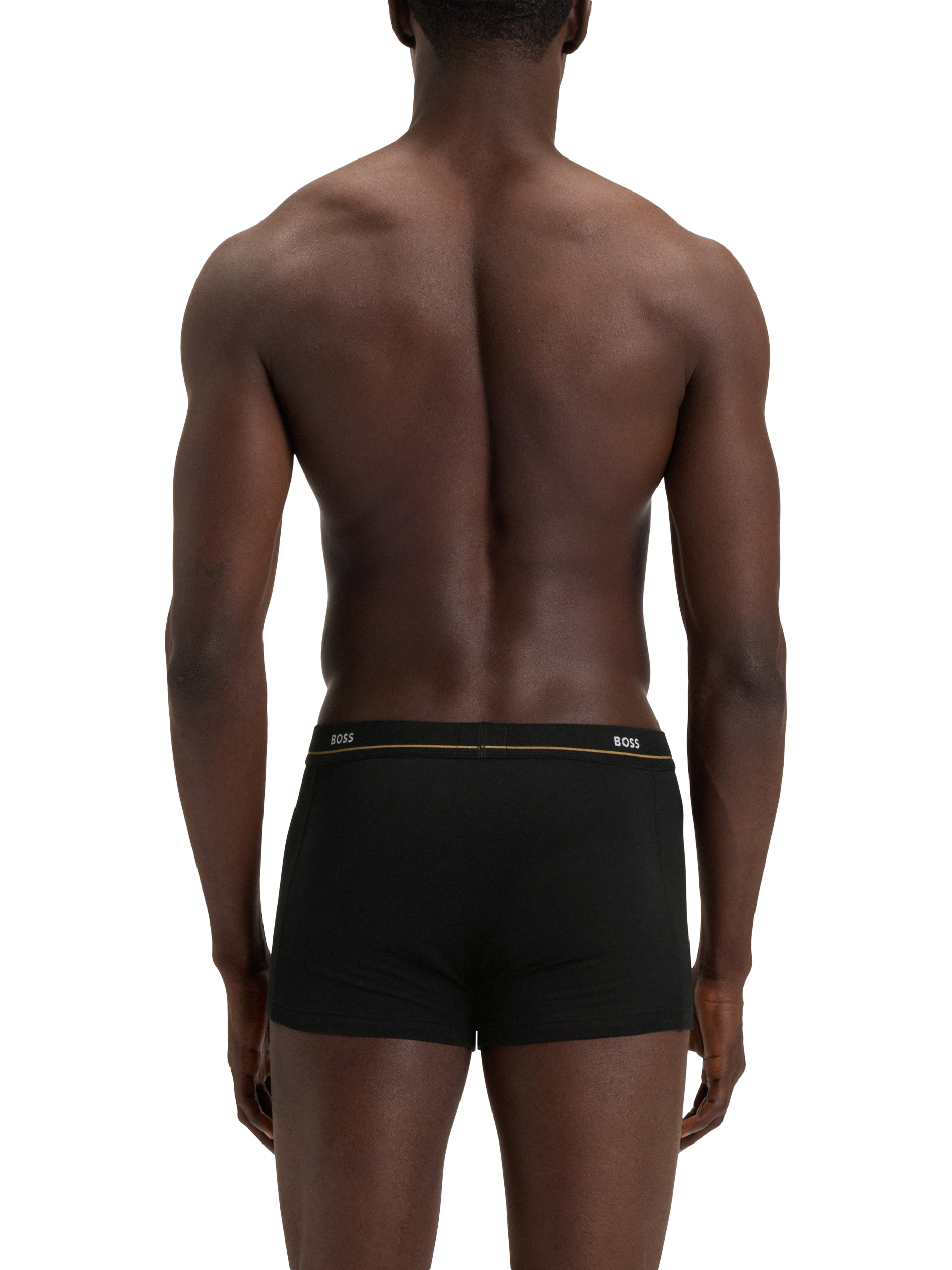 Product image 3 of 5, which shows HUGO BOSS BOSS Cotton Trunks, Pack of 5, Multi, XXL