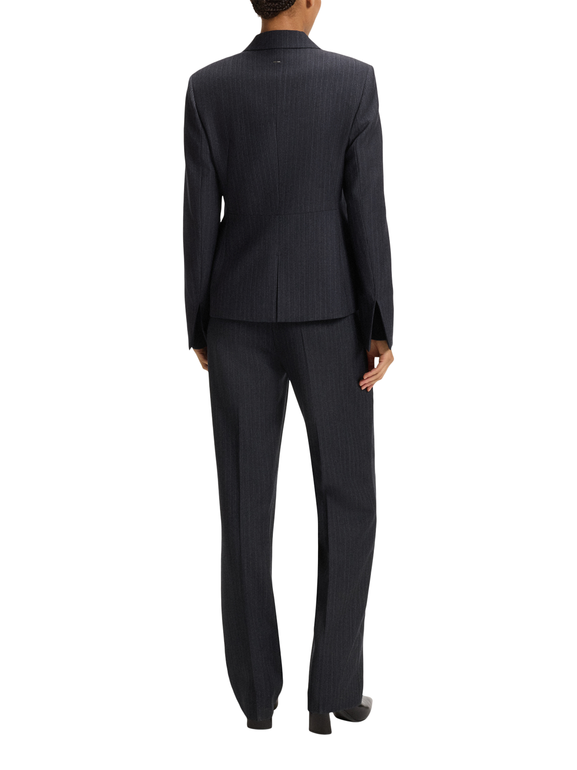 Product image 2 of 6, which shows BOSS Wool Slim Fit Striped Blazer, Open Miscellaneous, 4