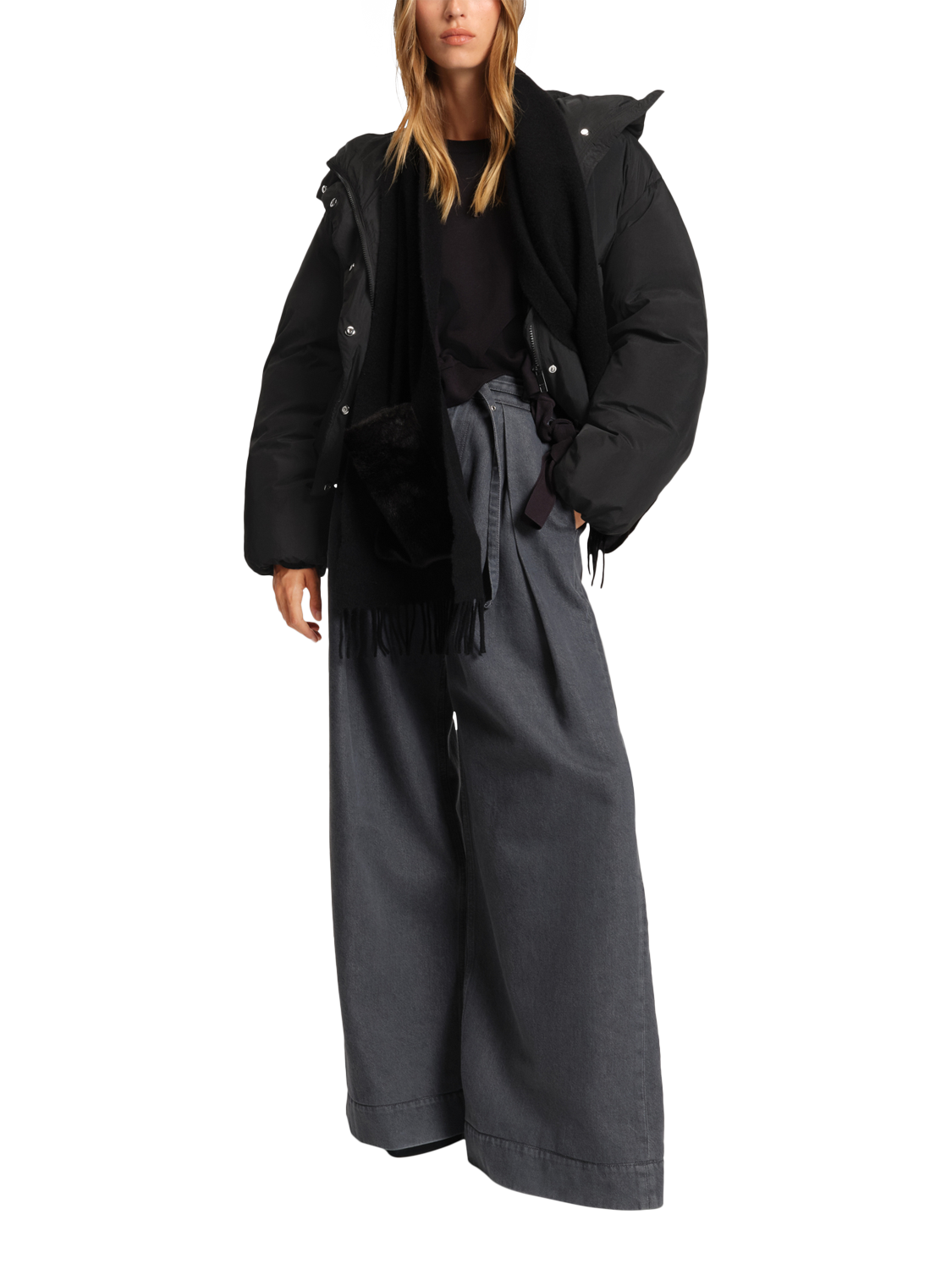 Product image 3 of 6, which shows HUGO BOSS BOSS Puffer Jacket, Black, 8