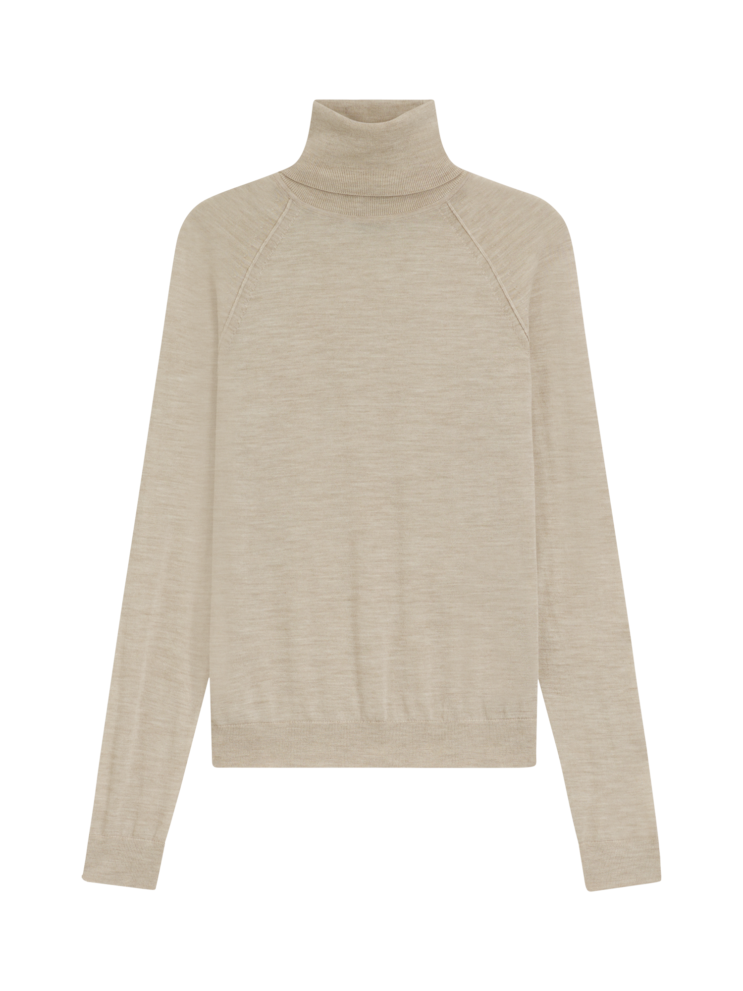 Product image 4 of 5, which shows BOSS Frizani Pure Wool Jumper, Light Beige, XS