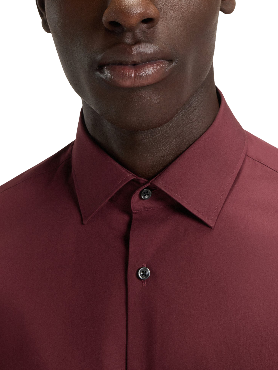 HUGO BOSS HUGO Kenno Slim Fit Cotton Shirt, Dark Red