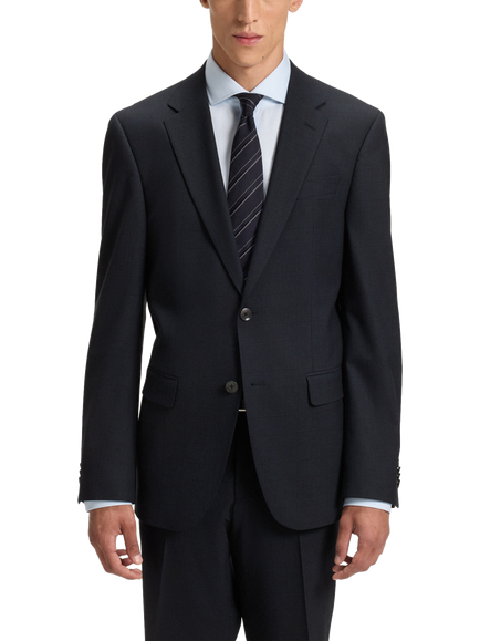 HUGO BOSS Regular Fit Suit Jacket, Dark Blue