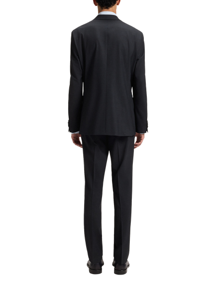 HUGO BOSS Regular Fit Suit Jacket - view 2, Dark Blue