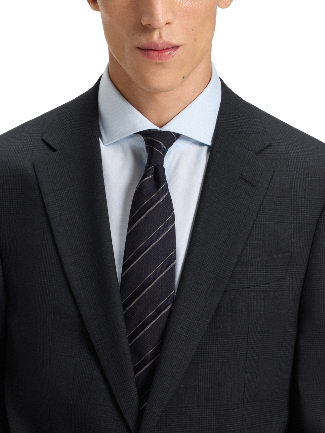 Product image 6 of 6, which shows HUGO BOSS Regular Fit Suit Jacket, Dark Blue, 38R