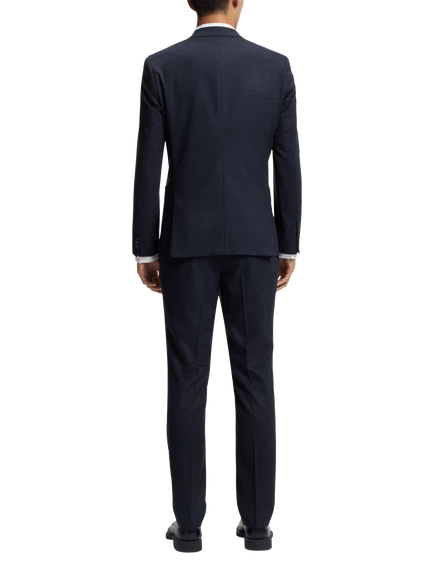HUGO BOSS HUGO Arti Super Slim Single Breasted Blazer, Navy - view 2, Navy
