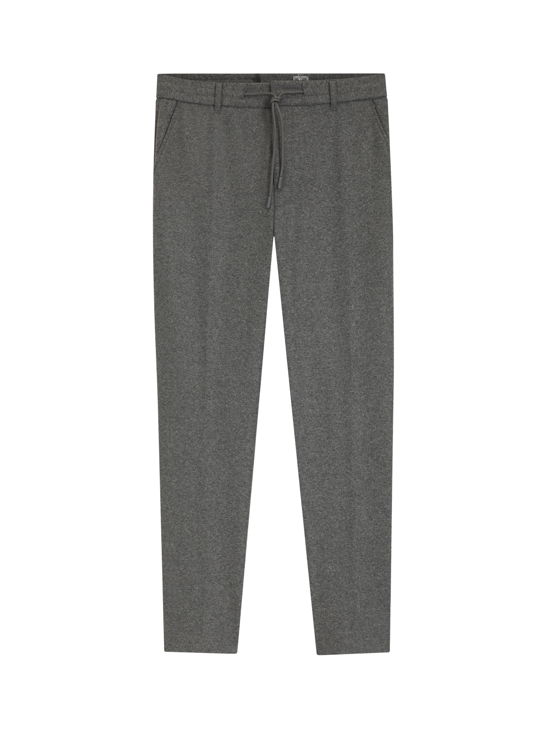 Product image 4 of 6, which shows BOSS Wool Blend Tailored Casual Trousers, Grey, 32R